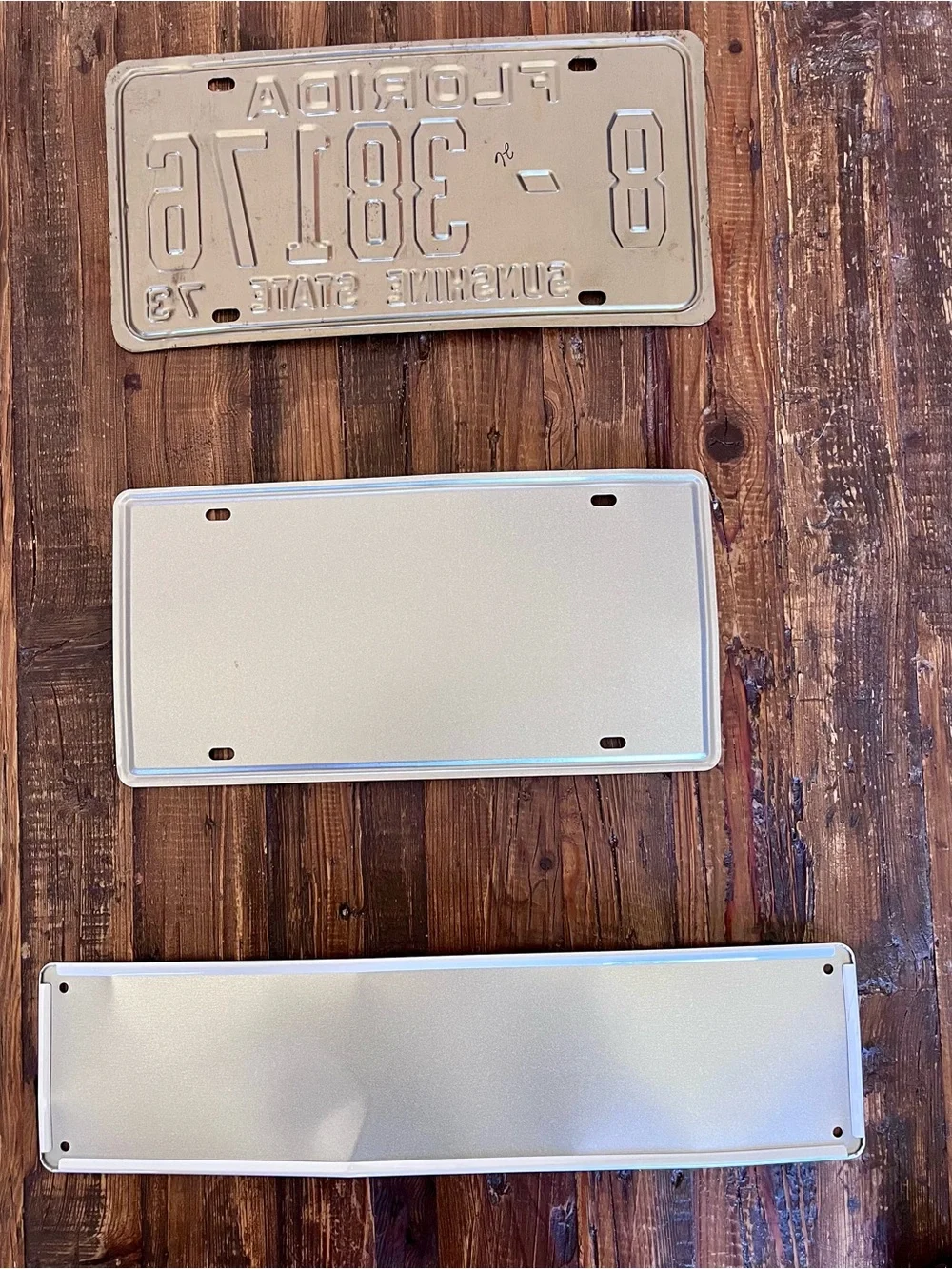Beach Themed License Plate Wall Decor For Bedroom, Pool House, FamilyRoom Dorm